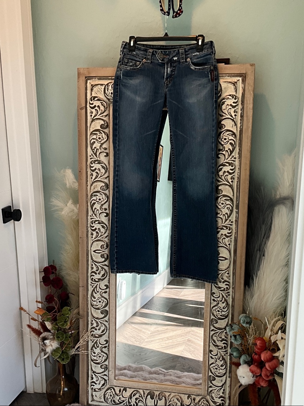 Silver Jeans Dark Blue Bootcut Denim